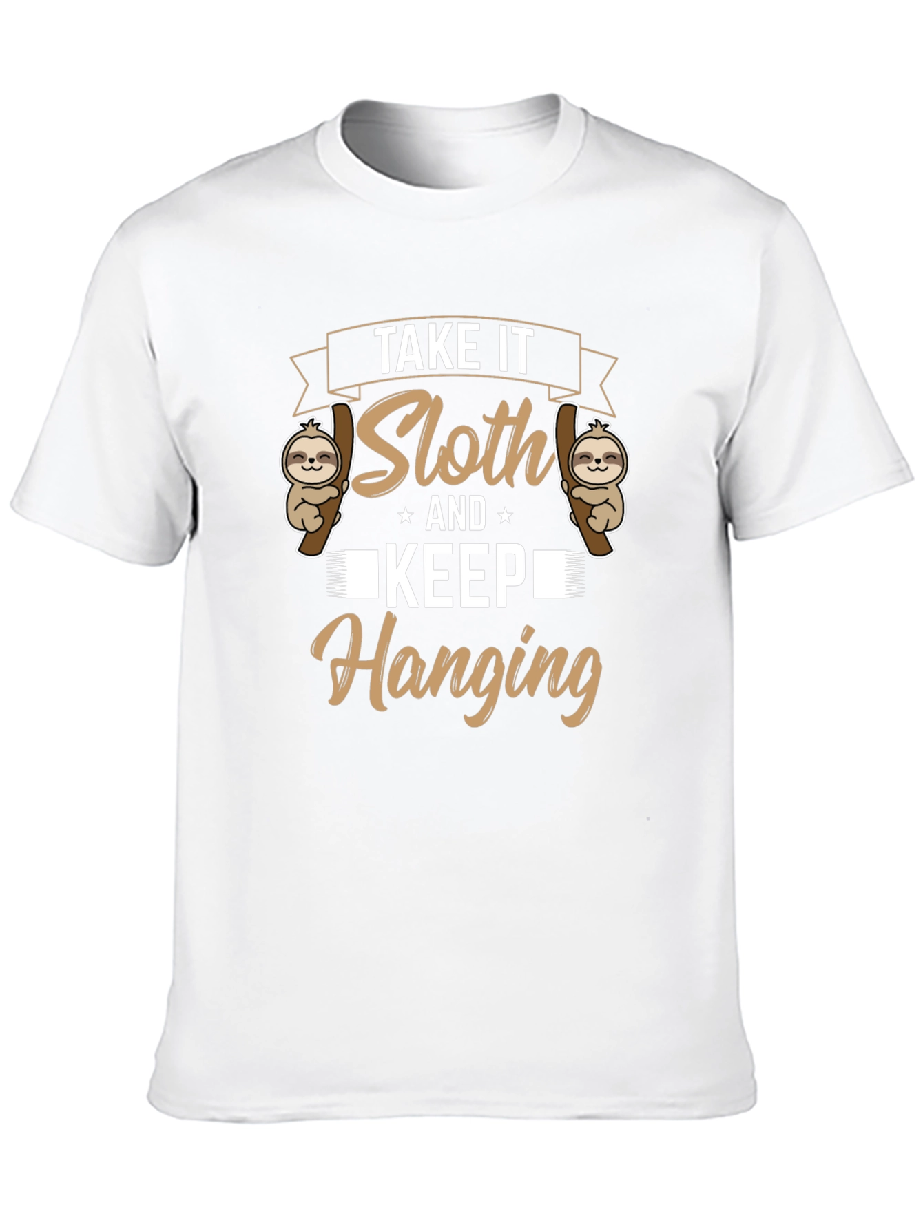 Take It Sloth & Keep Hanging Graphic Tee