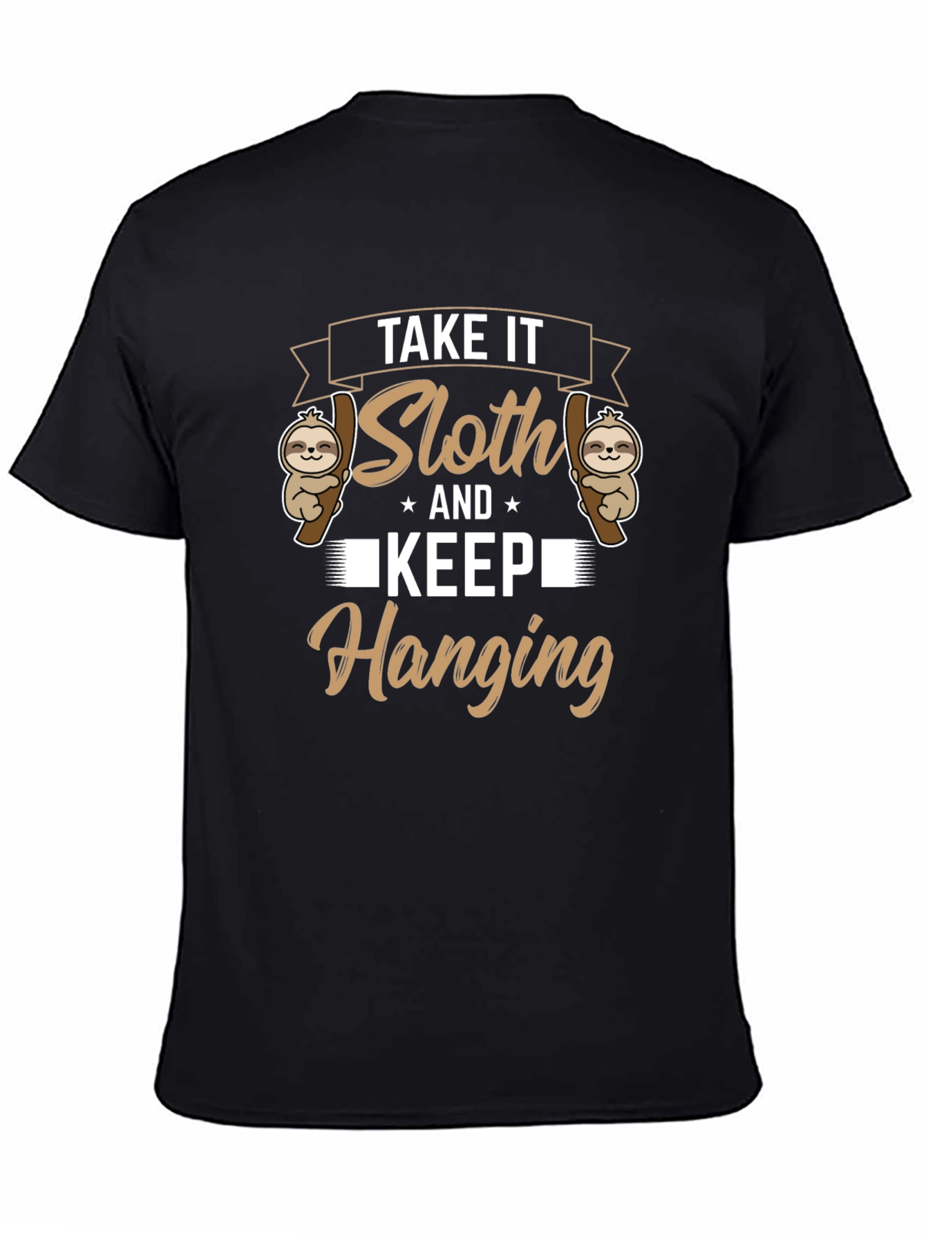Take It Sloth & Keep Hanging Graphic Tee
