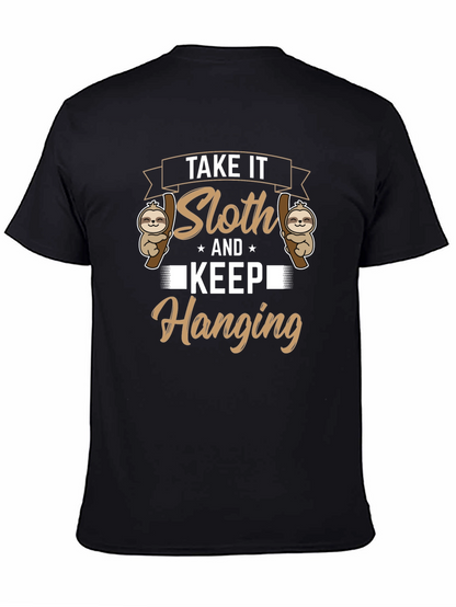Take It Sloth & Keep Hanging Graphic Tee