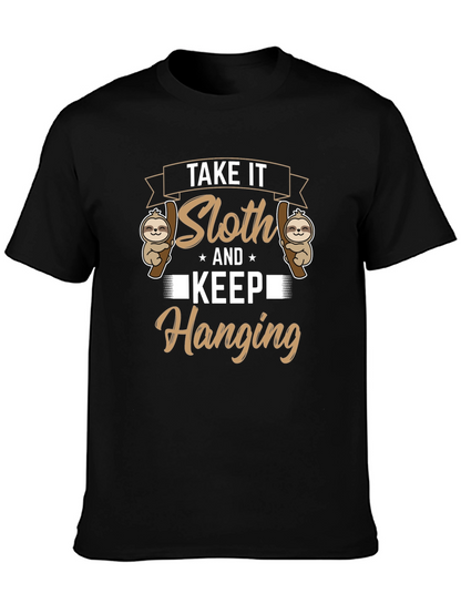 Take It Sloth & Keep Hanging Graphic Tee