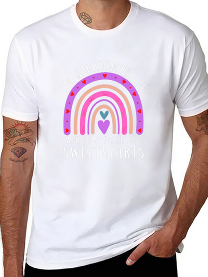 Sweethearts Rainbow Valentines Day T-Shirt