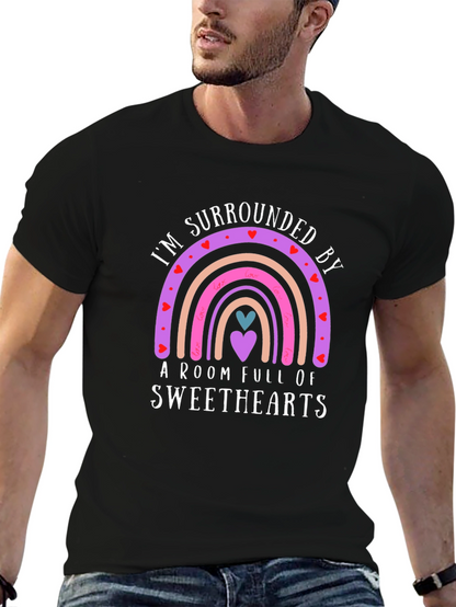 Sweethearts Rainbow Valentines Day T-Shirt