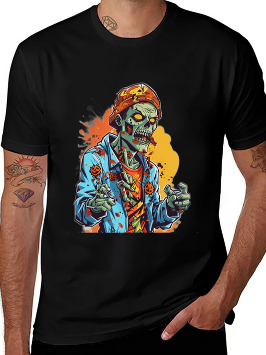 Zombie Halloween Graphic Tee