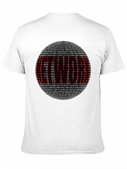 Binary Code Graphic T-Shirt