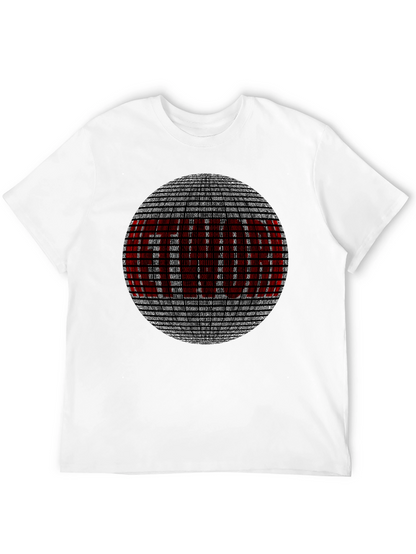 Binary Code Graphic T-Shirt