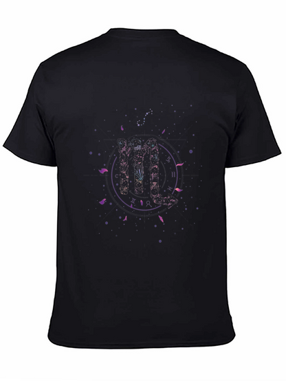 Zodiac Sign Graphic Print T-Shirt