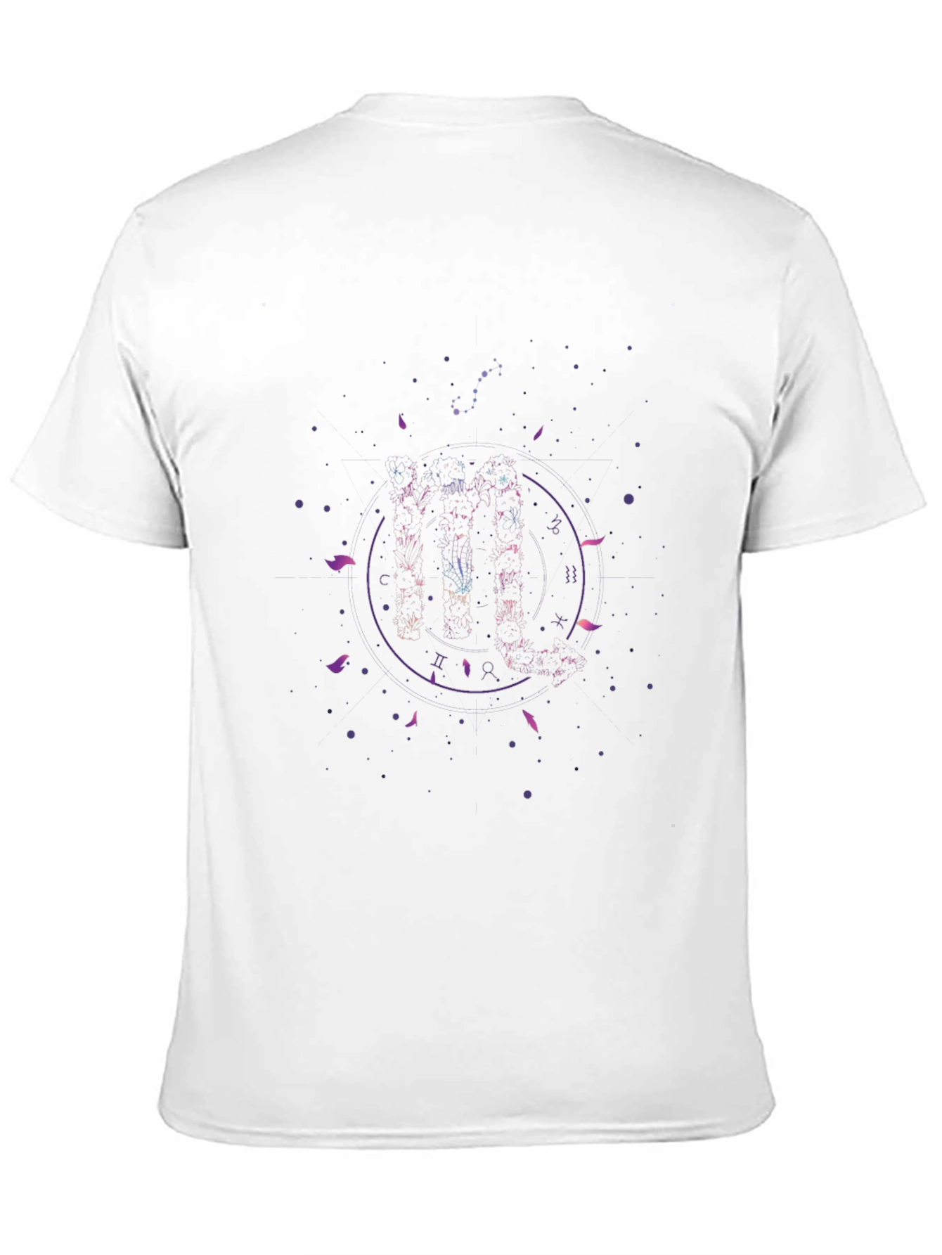 Zodiac Sign Graphic Print T-Shirt