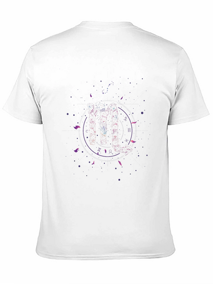Zodiac Sign Graphic Print T-Shirt