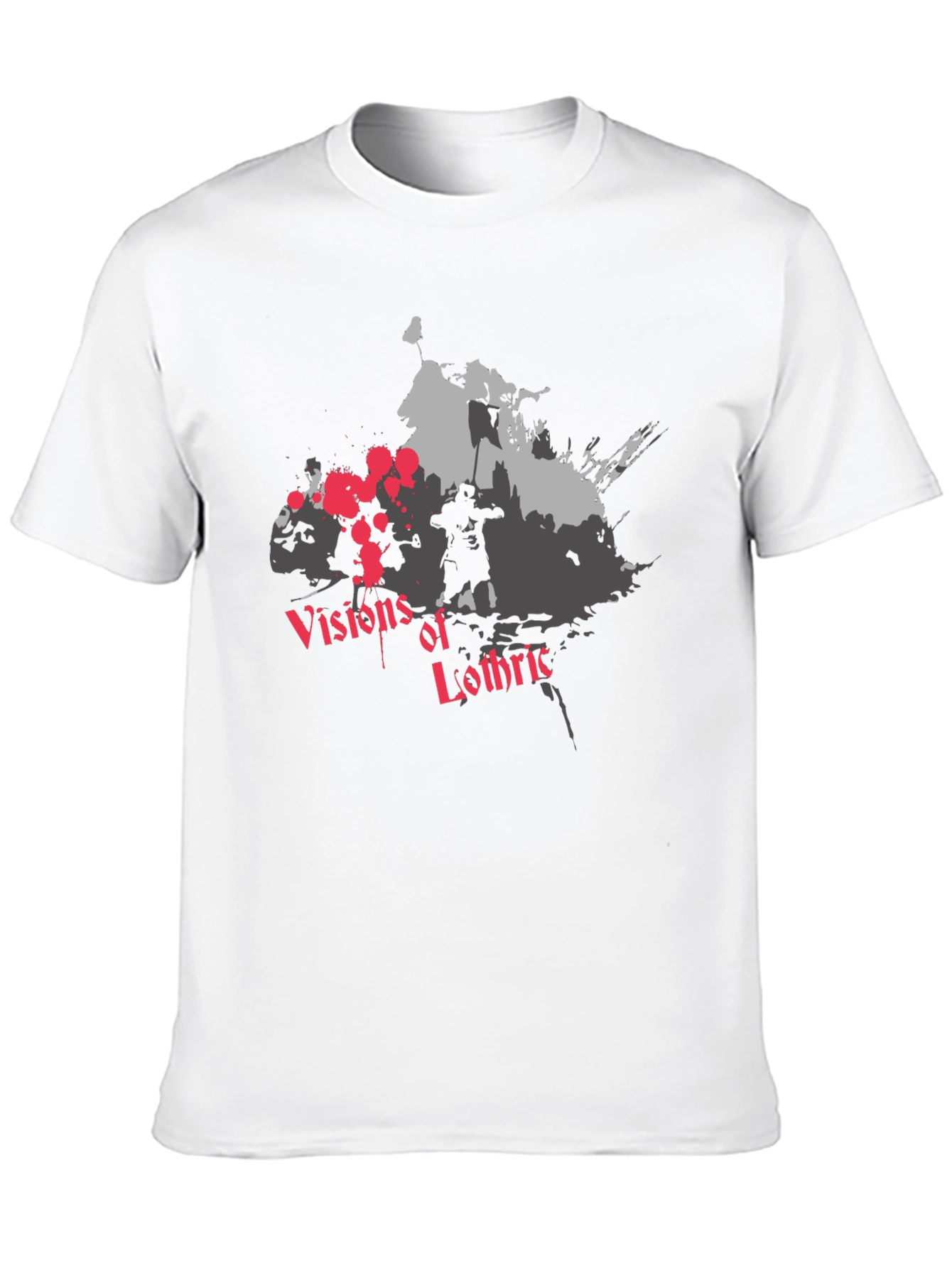 Visions of Lothric Black Graphic T-Shirt