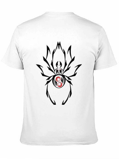 Black Spider Graphic Tee - Bold & Edgy