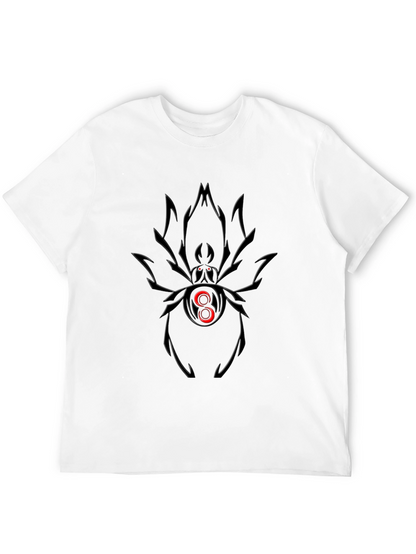 Black Spider Graphic Tee - Bold & Edgy