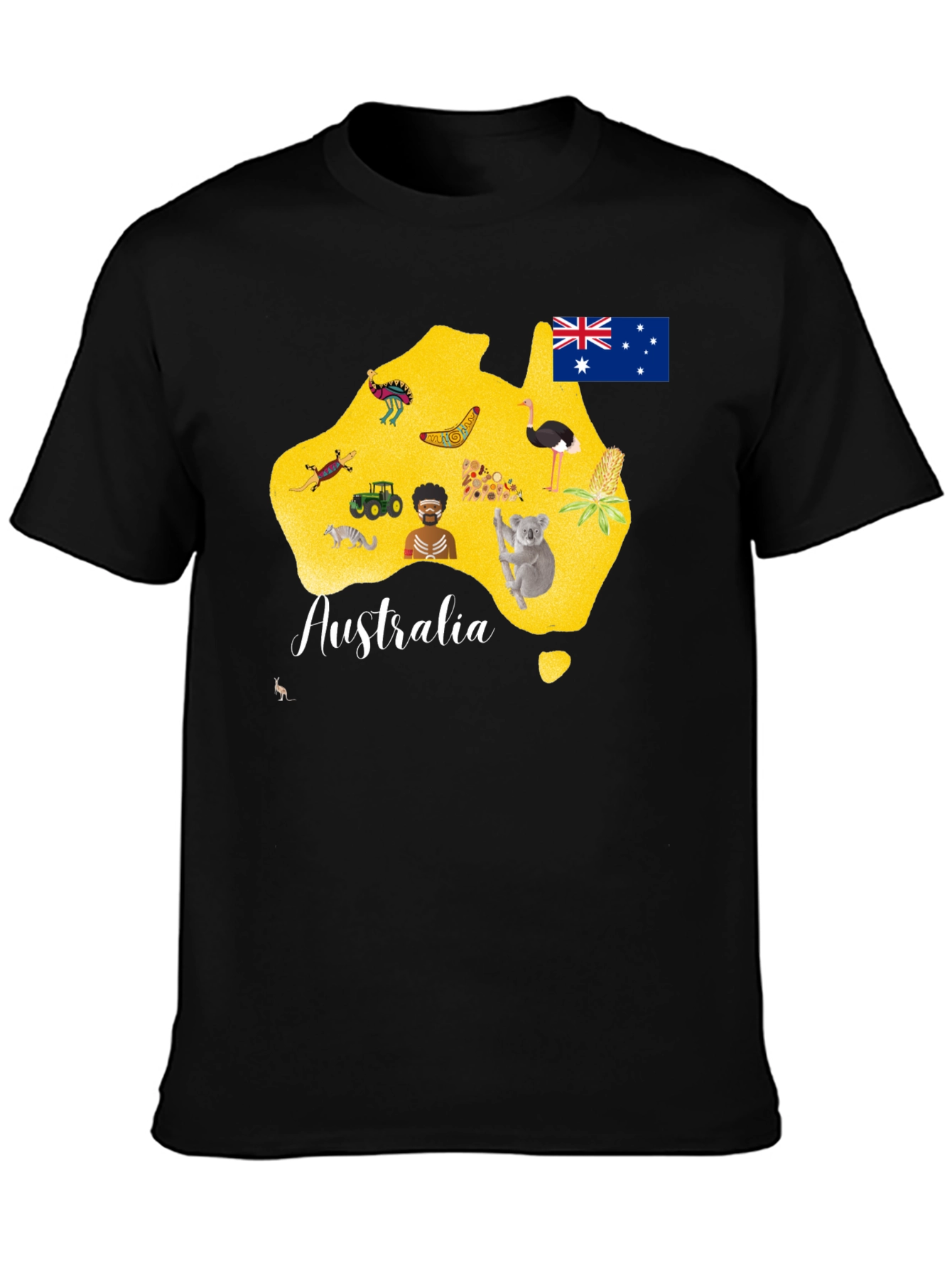Australia Map T-Shirt