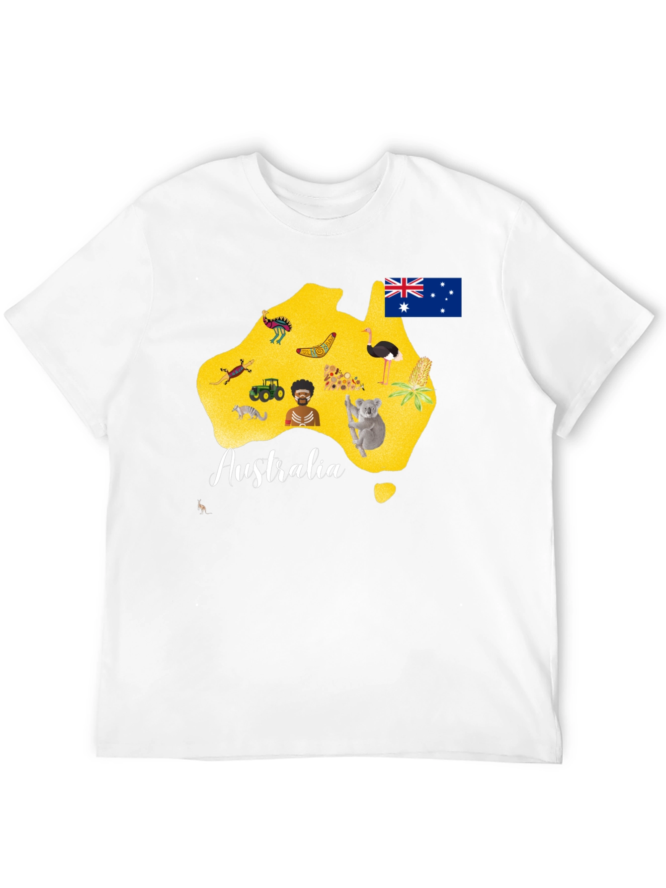 Australia Map T-Shirt