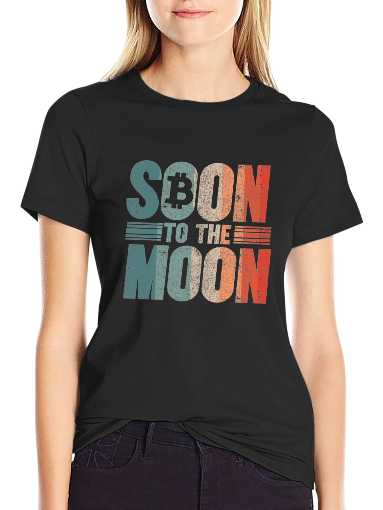 Bitcoin to the Moon T-Shirt