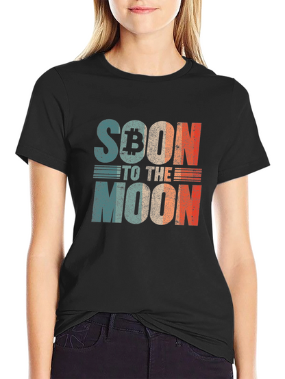 Bitcoin to the Moon T-Shirt