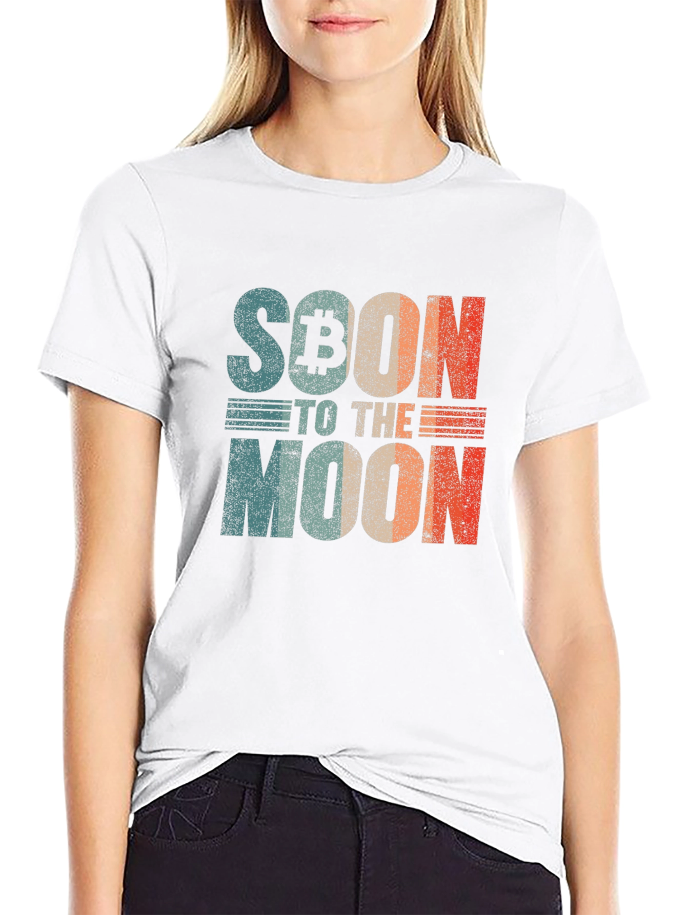 Bitcoin to the Moon T-Shirt