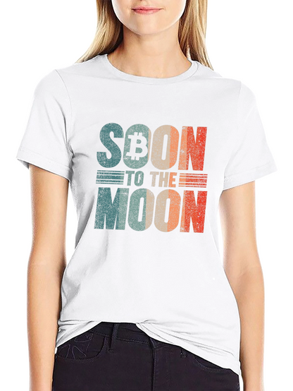 Bitcoin to the Moon T-Shirt