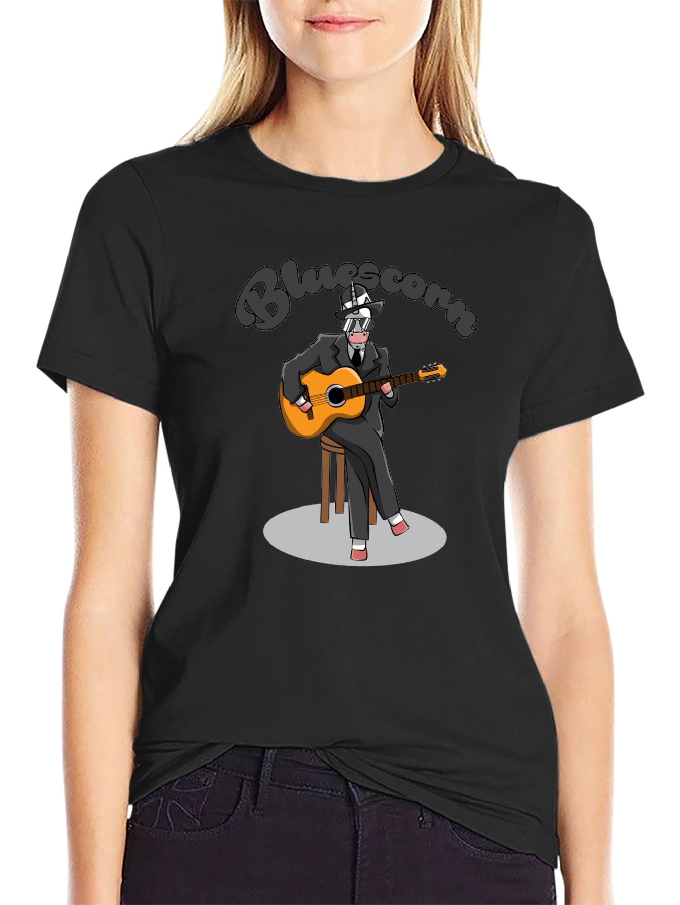 Bluescorn Cartoon T-Shirt