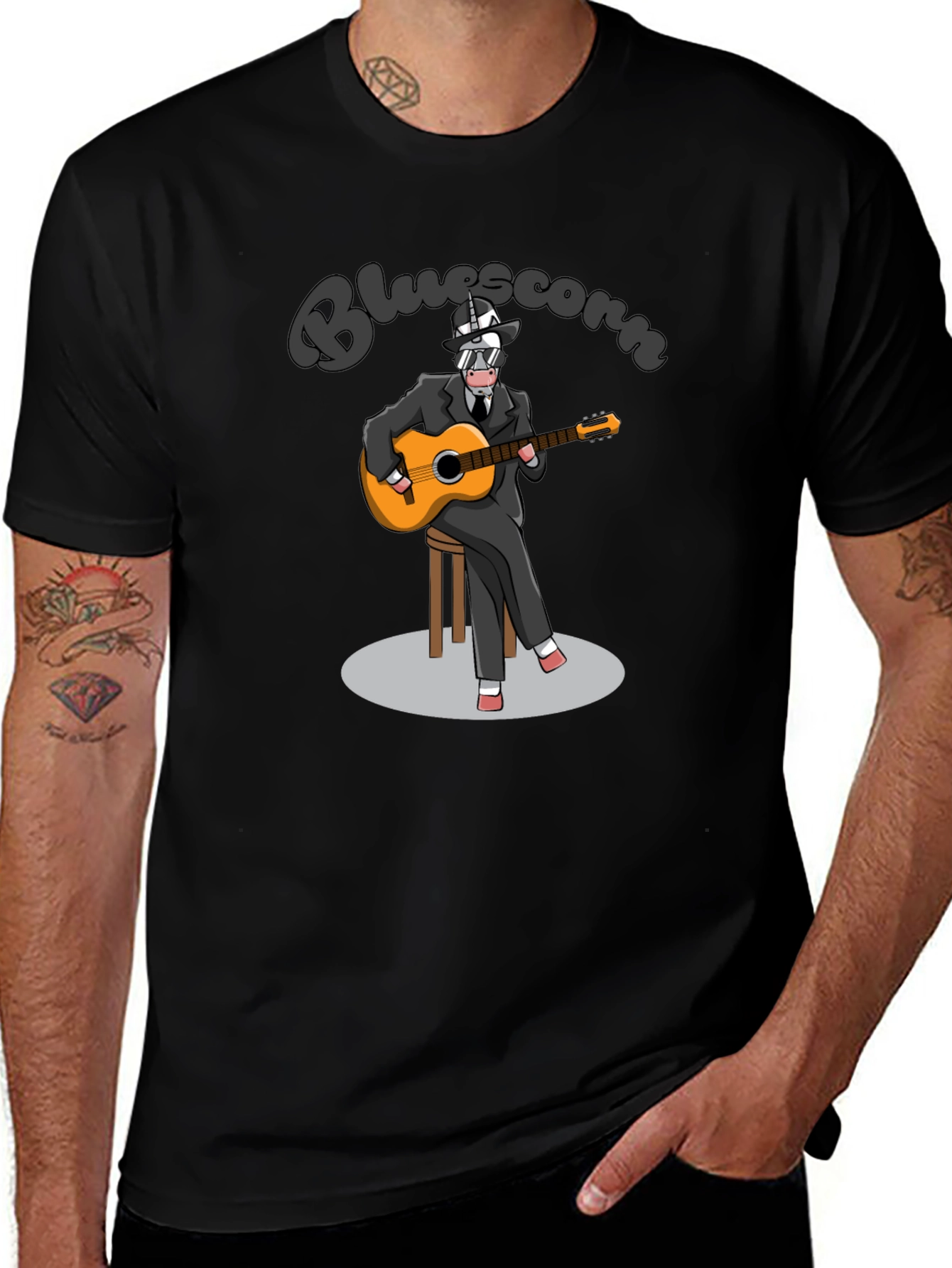 Bluescorn Cartoon T-Shirt