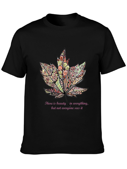Beauty in Everything Leaf T-Shirt