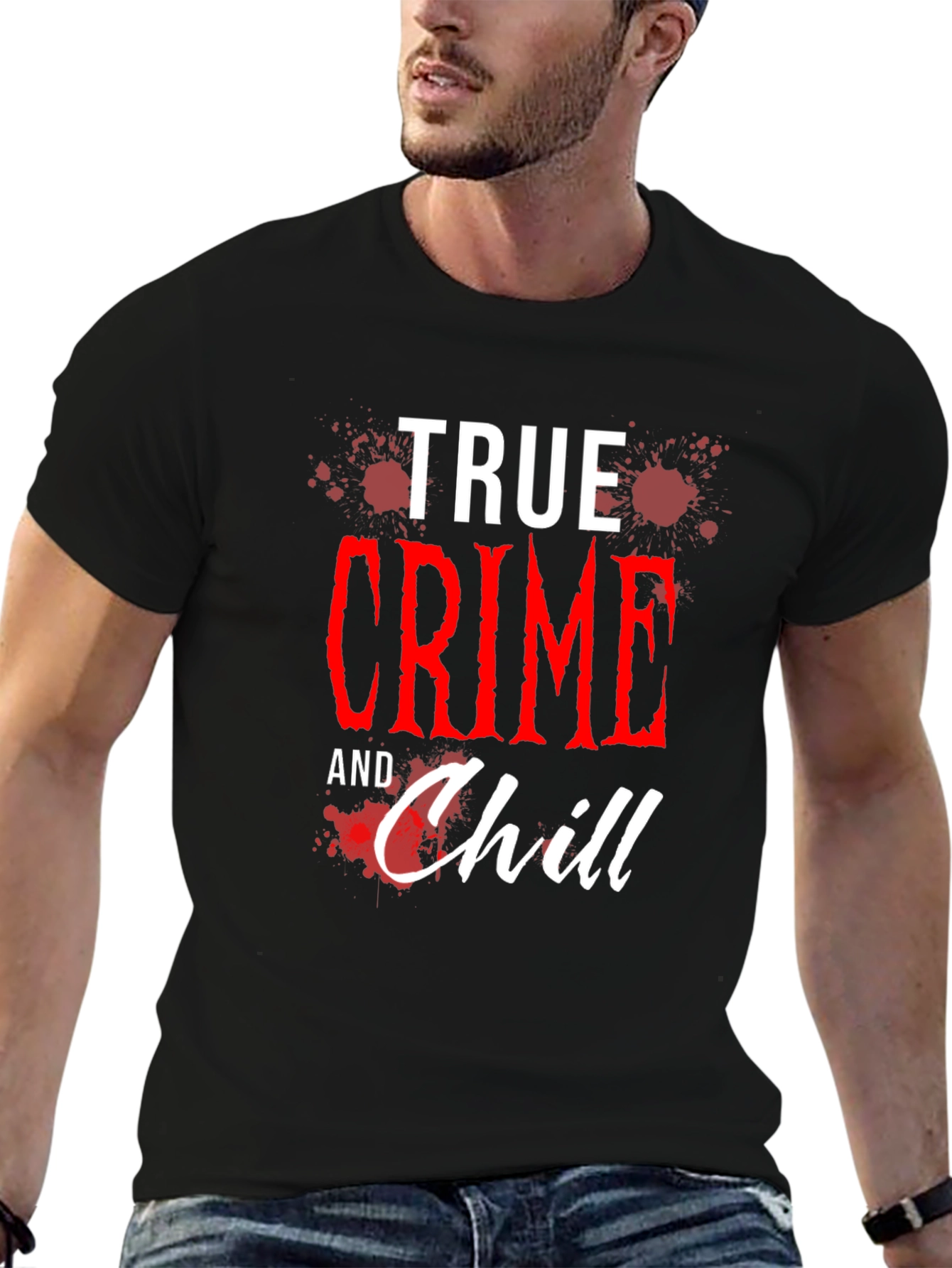 True Crime and Chill Graphic Tee