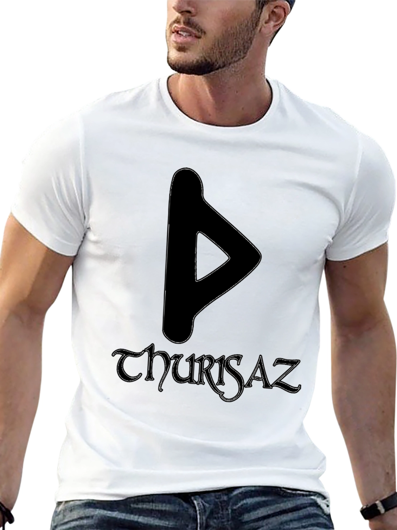 Thurisaz Rune T-Shirt - Viking Symbol
