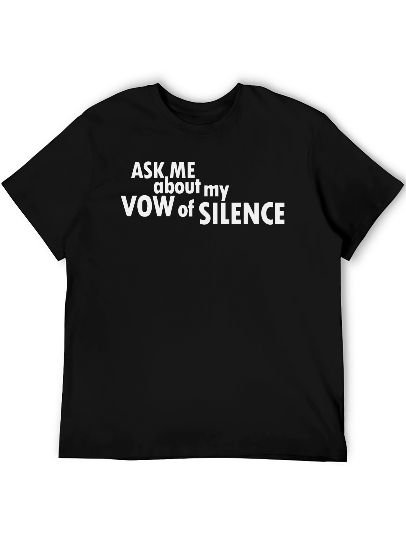 Vow of Silence Graphic Tee - Mens Black T-Shirt