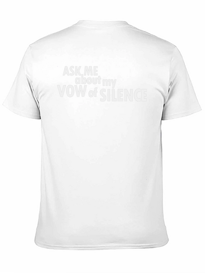 Vow of Silence Graphic Tee - Mens Black T-Shirt