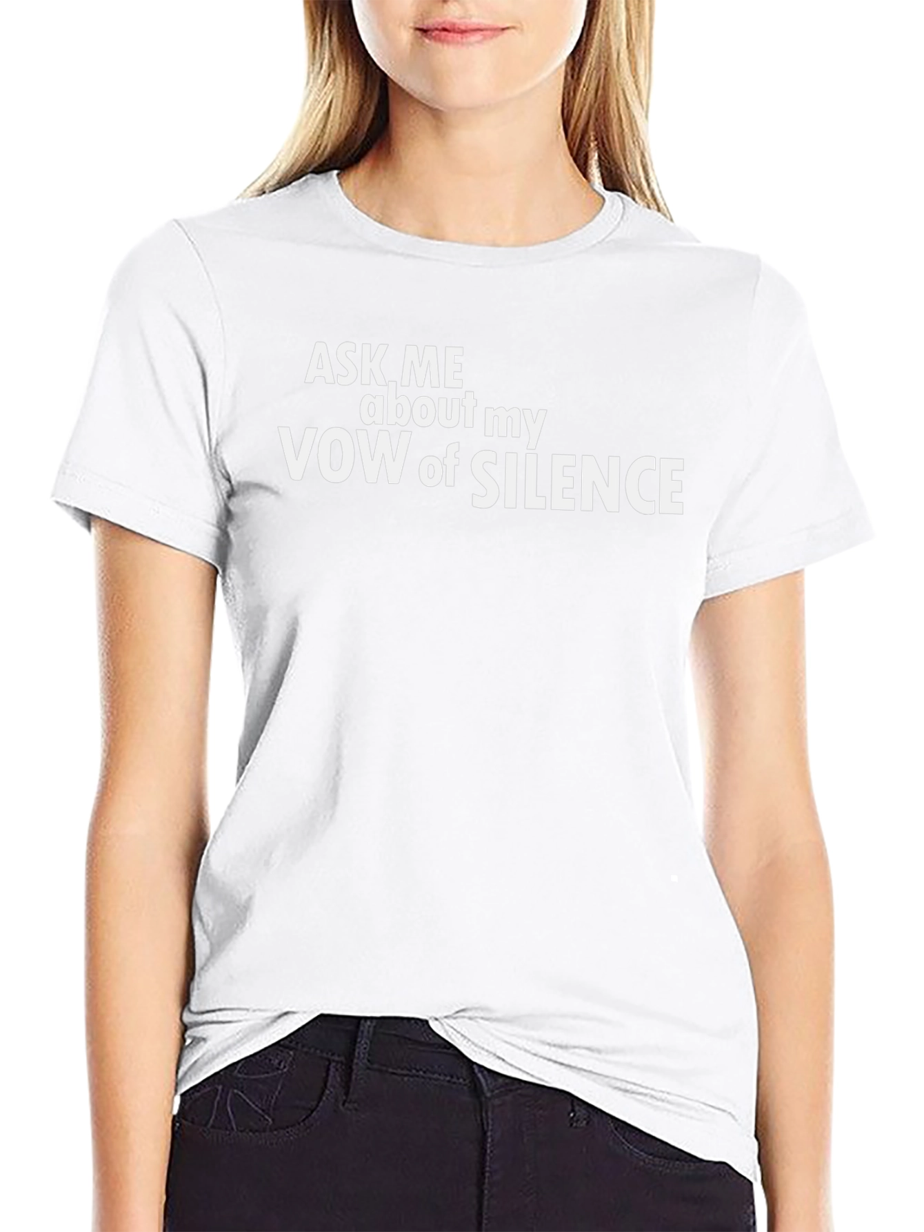 Vow of Silence Graphic Tee - Mens Black T-Shirt