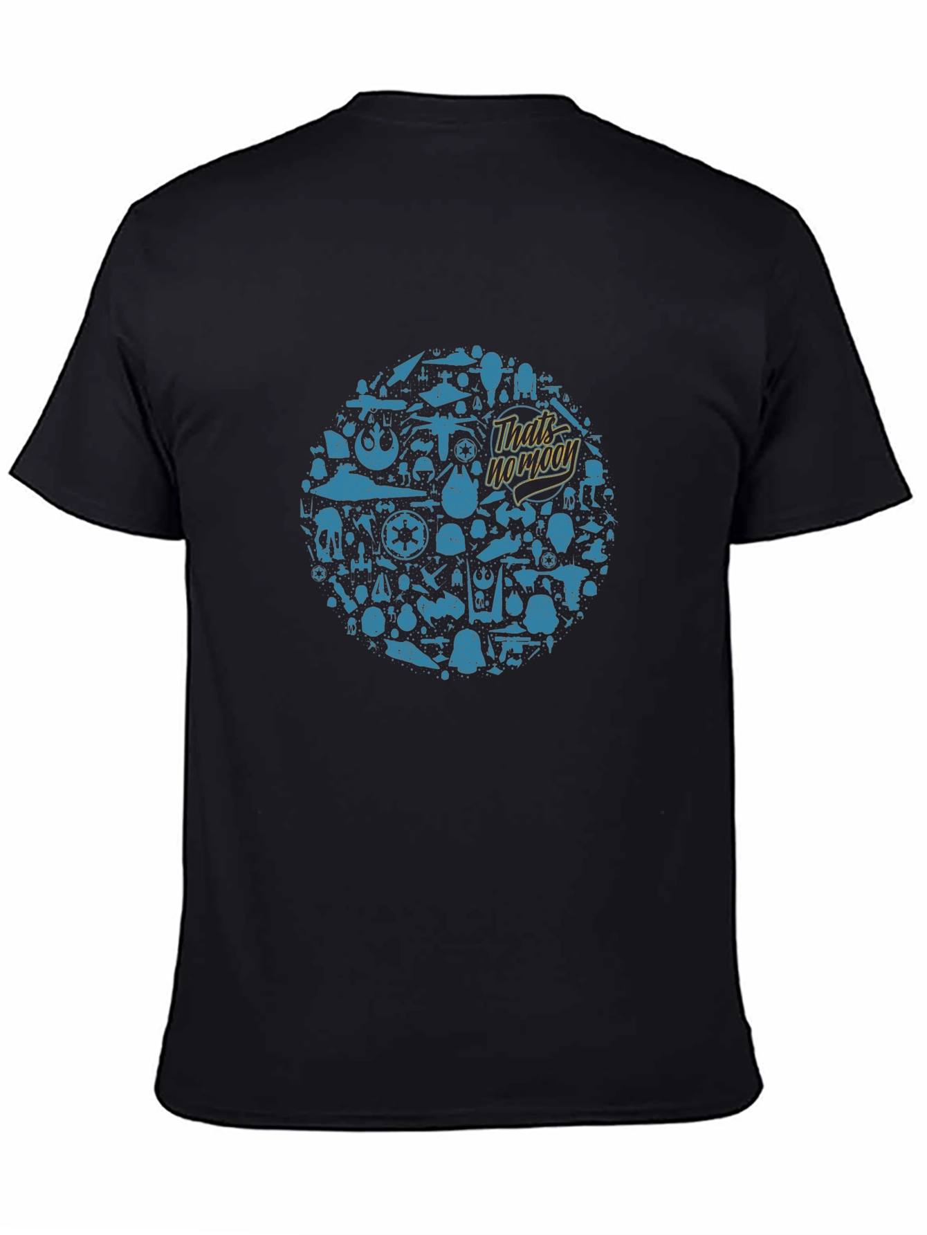 Star Wars Thats No Moon T-Shirt - Black