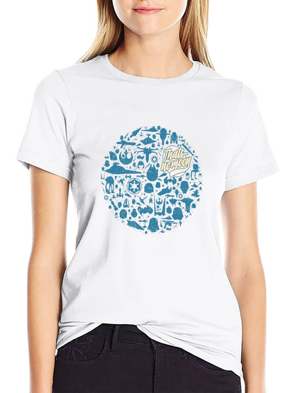 Star Wars Thats No Moon T-Shirt - Black