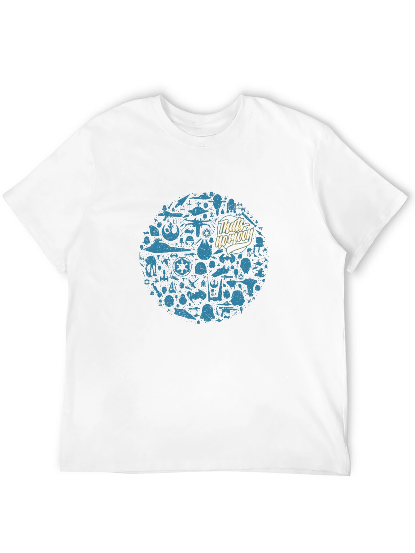 Star Wars Thats No Moon T-Shirt - Black