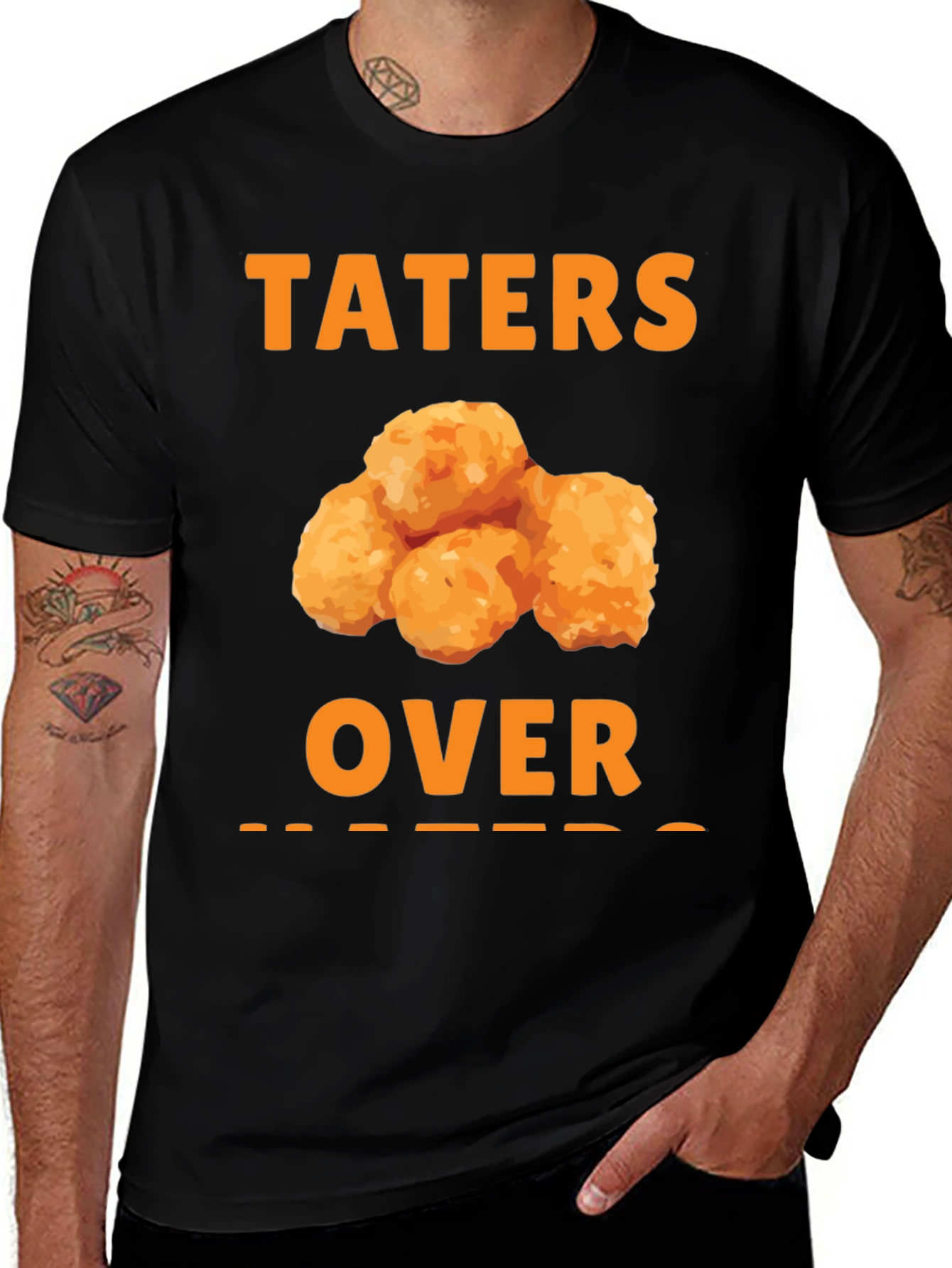 Taters Over Haters Funny T-Shirt
