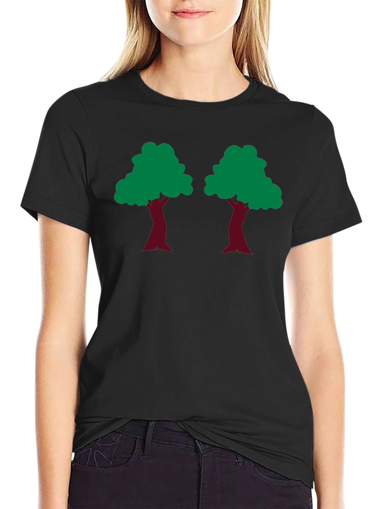 Black Tree Graphic Tee