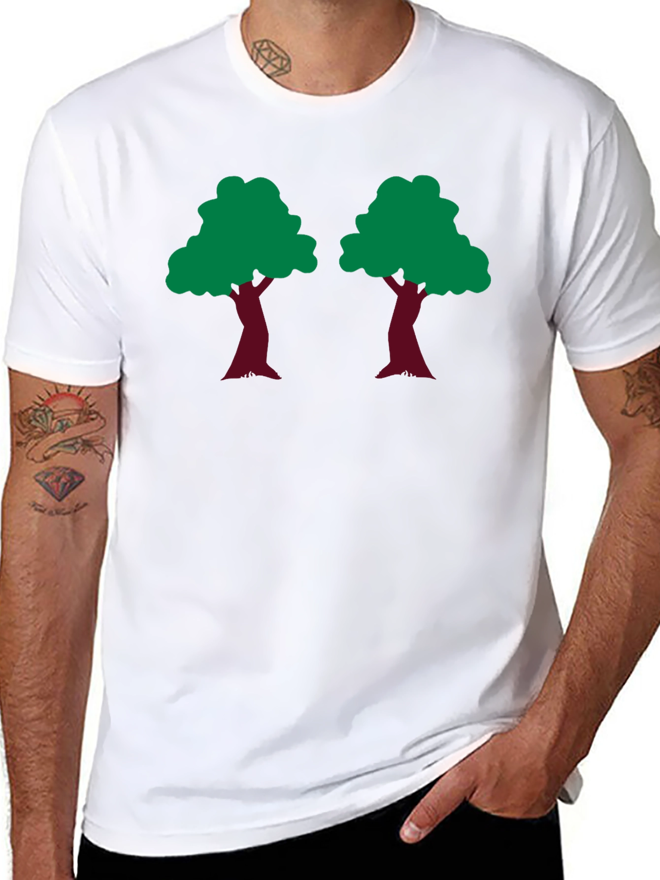 Black Tree Graphic Tee