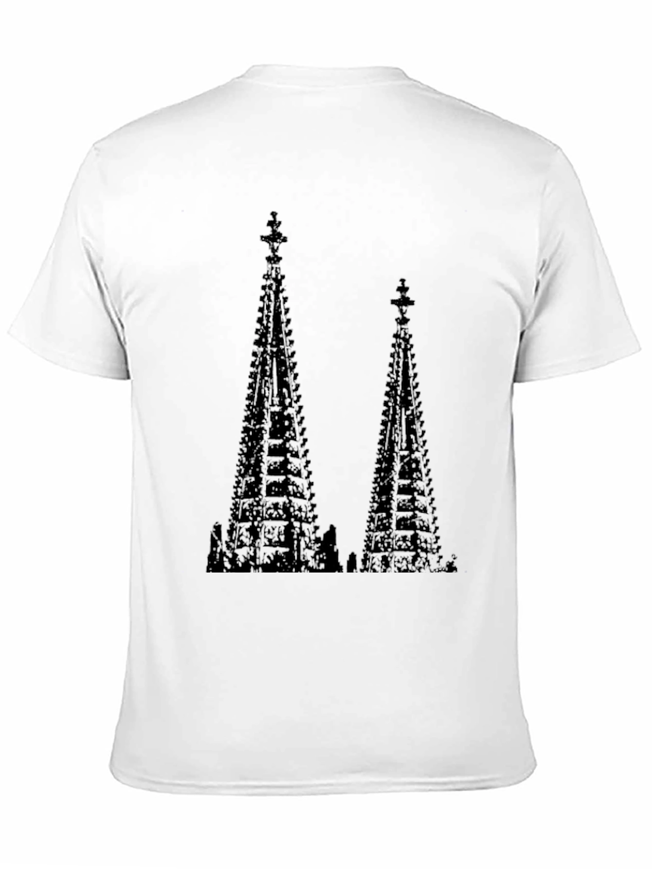 Tower Graphic Black T-Shirt