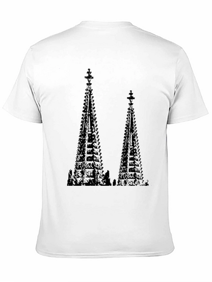 Tower Graphic Black T-Shirt