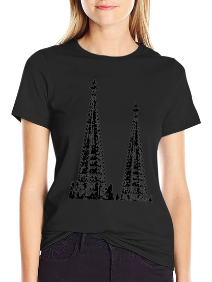 Tower Graphic Black T-Shirt