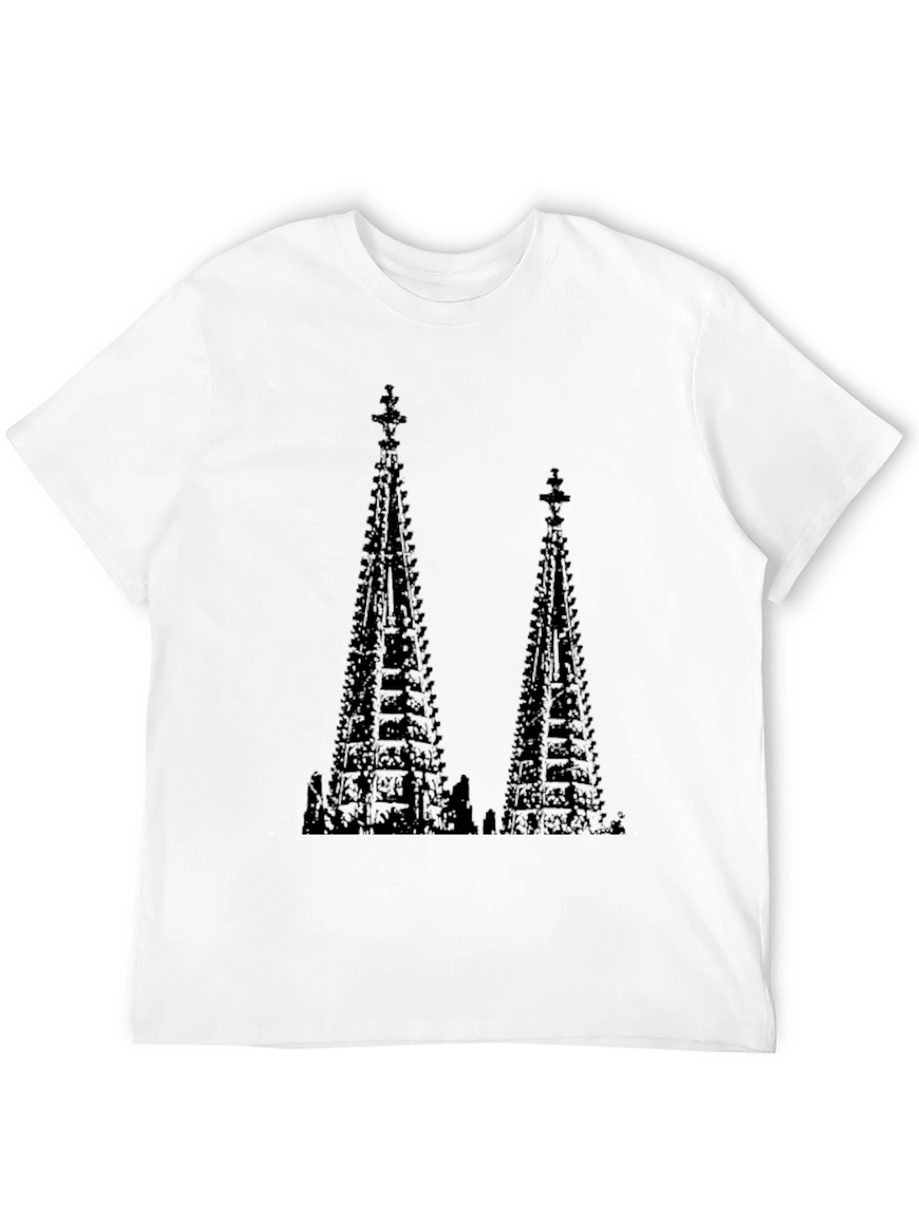 Tower Graphic Black T-Shirt