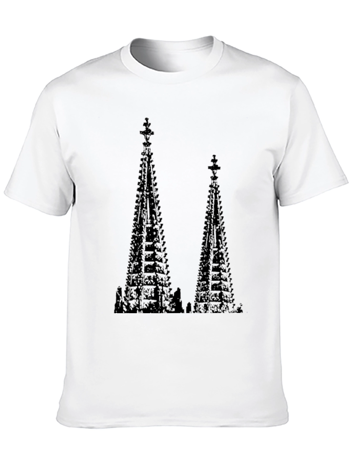 Tower Graphic Black T-Shirt