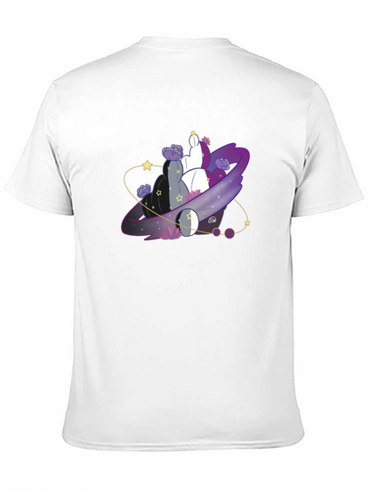 Asexual Pride Galaxy T-Shirt - Black