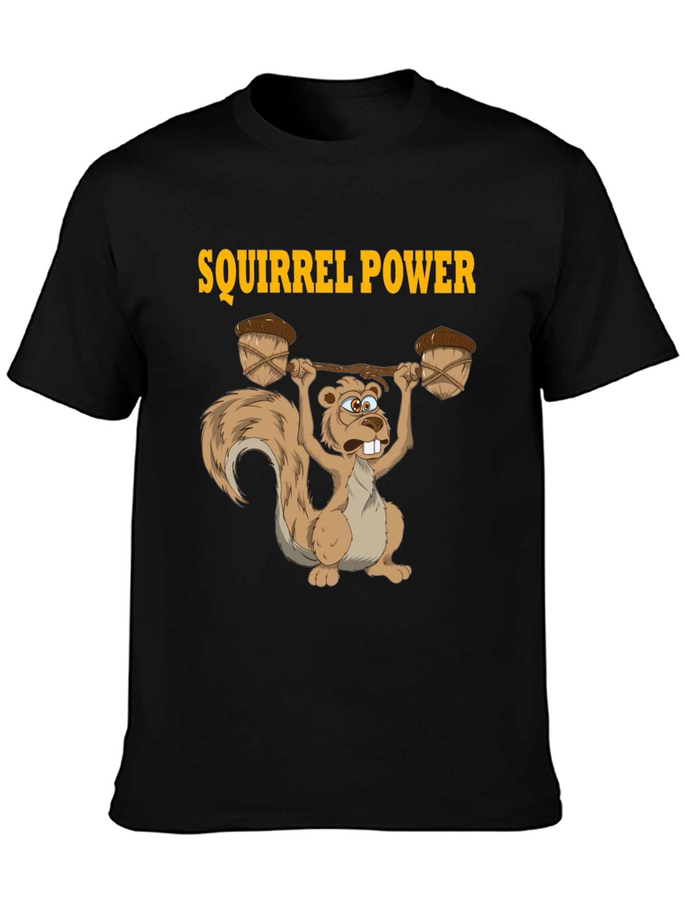 Squirrel Power T-Shirt - Funny Animal Design