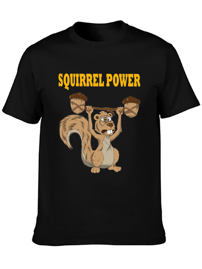 Squirrel Power T-Shirt - Funny Animal Design