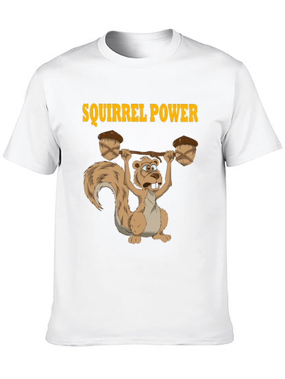 Squirrel Power T-Shirt - Funny Animal Design