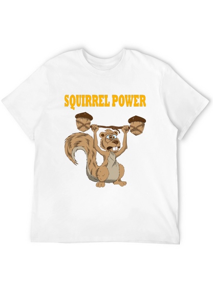 Squirrel Power T-Shirt - Funny Animal Design