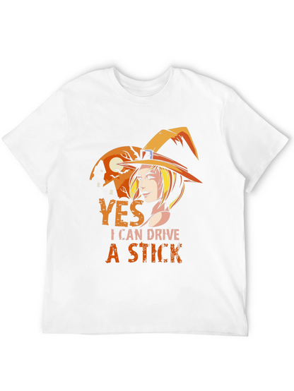 Witchy Woman Can Drive a Stick T-Shirt