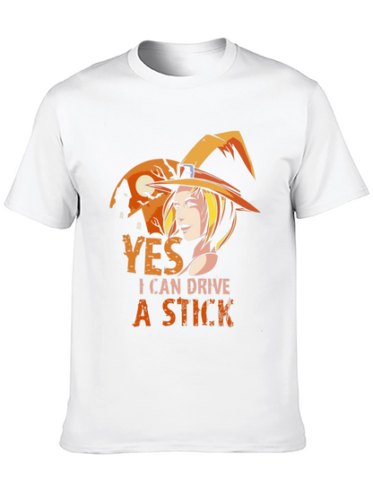 Witchy Woman Can Drive a Stick T-Shirt