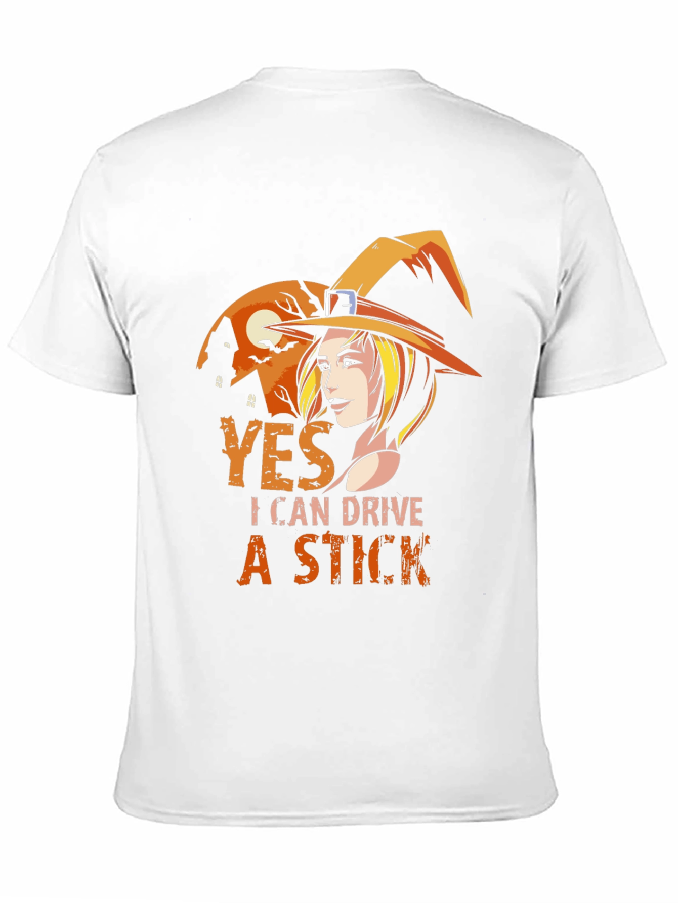 Witchy Woman Can Drive a Stick T-Shirt