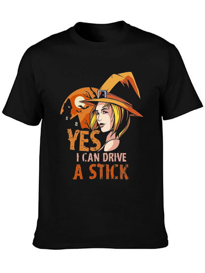Witchy Woman Can Drive a Stick T-Shirt