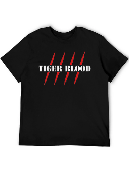 Tiger Blood Graphic Tee - Mens Short Sleeve